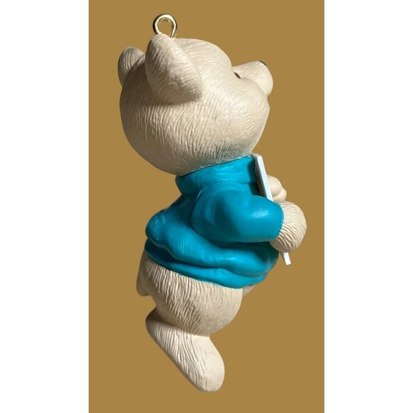 Hallmark Keepsake Ornament 1995 Bingo Bear Ornament - Picture 6 of 9